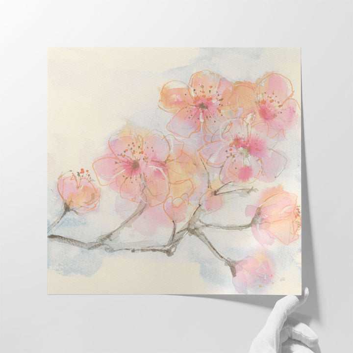 Pink Blossoms III - Canvas Print Wall Art