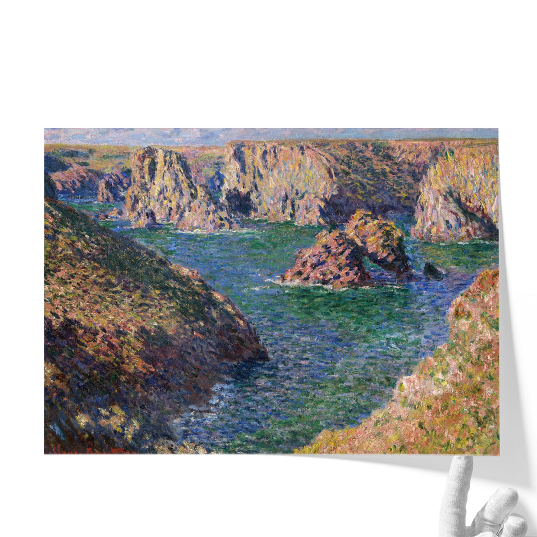 Port-Domois, Belle-Isle, 1887 - Canvas Print Wall Art