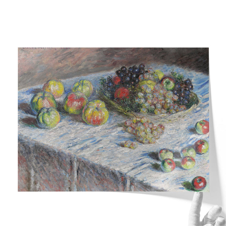 Apples and Grapes, 1880 - Canvas Print Wall Art