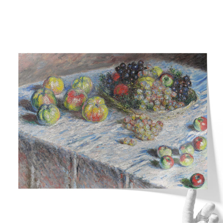 Apples and Grapes, 1880 - Canvas Print Wall Art