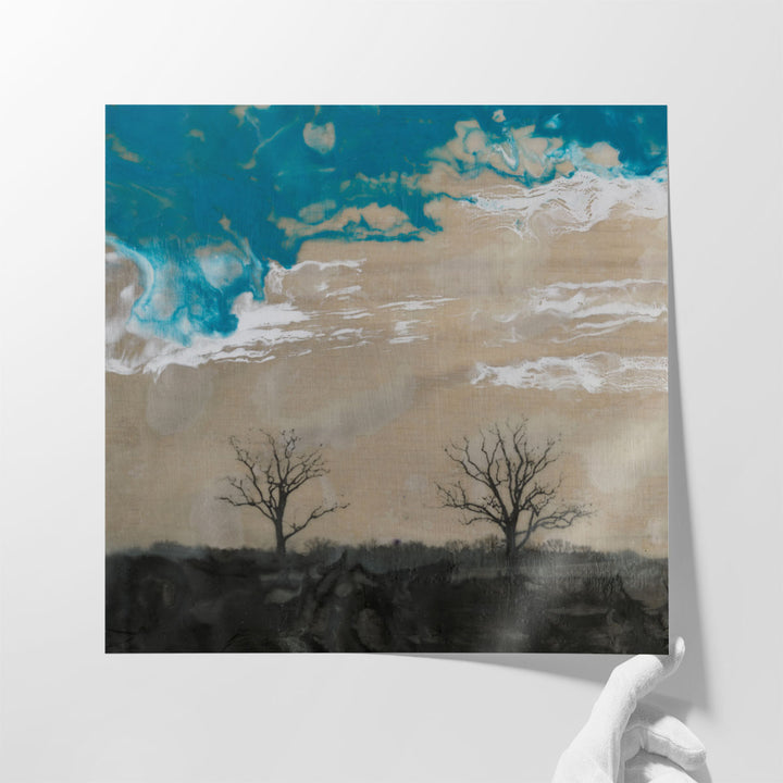 Two Trees II - Canvas Print Wall Art