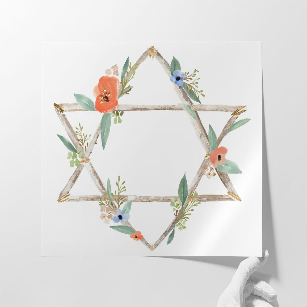 Adorned Star I - Canvas Print Wall Art