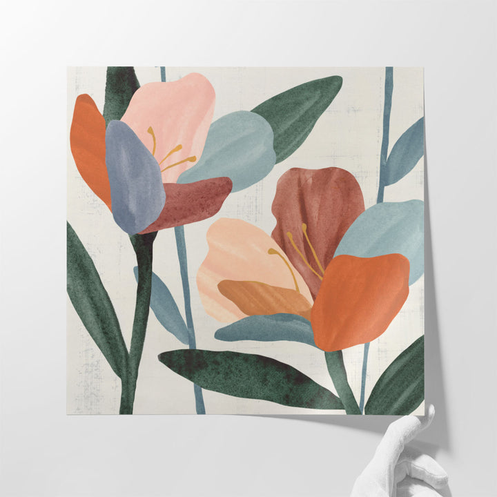 Azalea Joining I - Canvas Print Wall Art