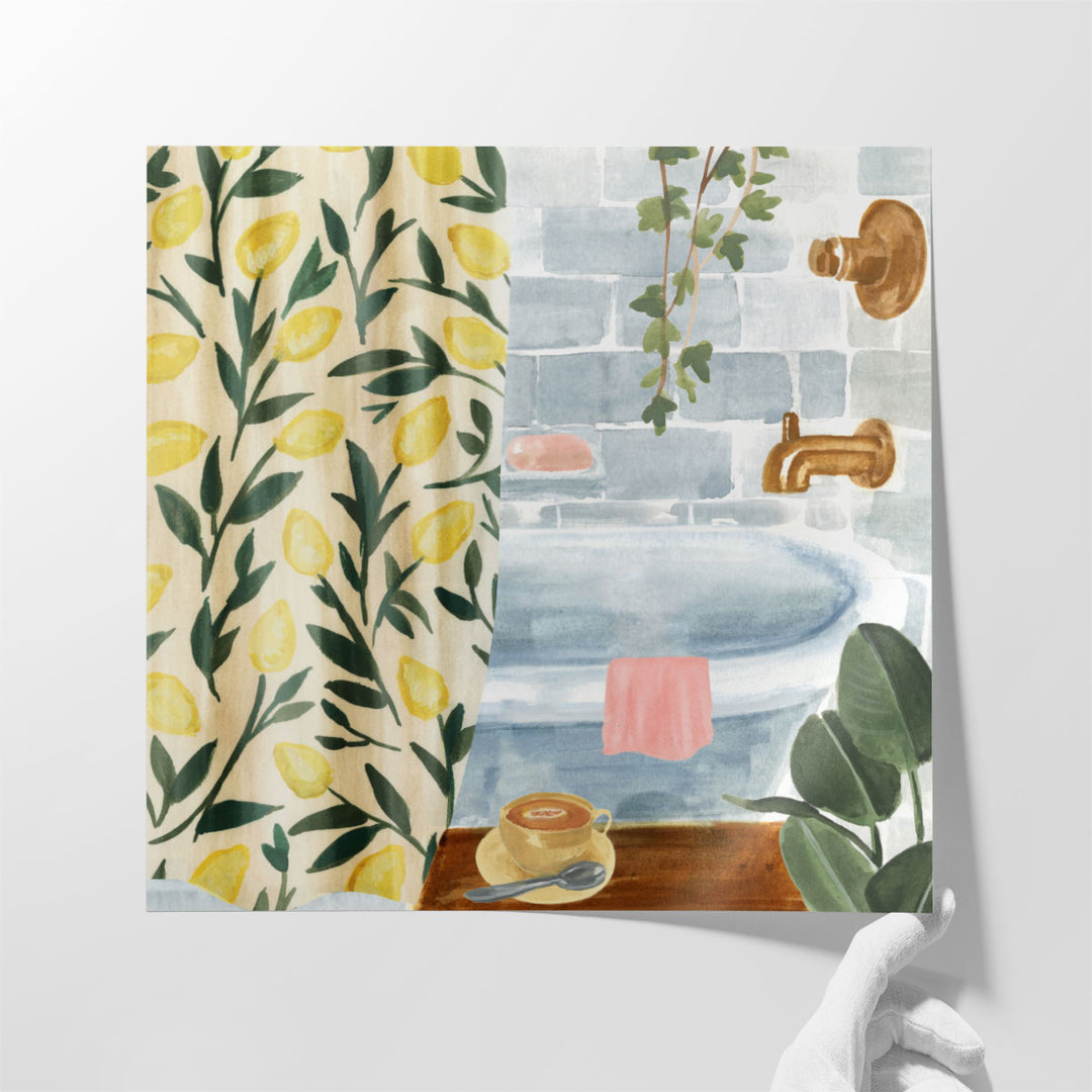 Bath Retreat II - Canvas Print Wall Art