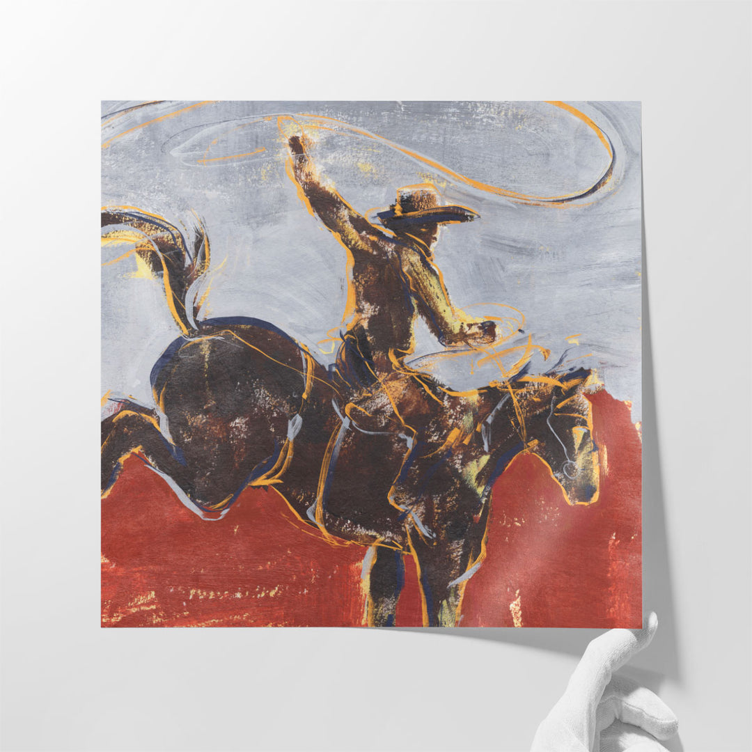 Morning Roundup I - Canvas Print Wall Art