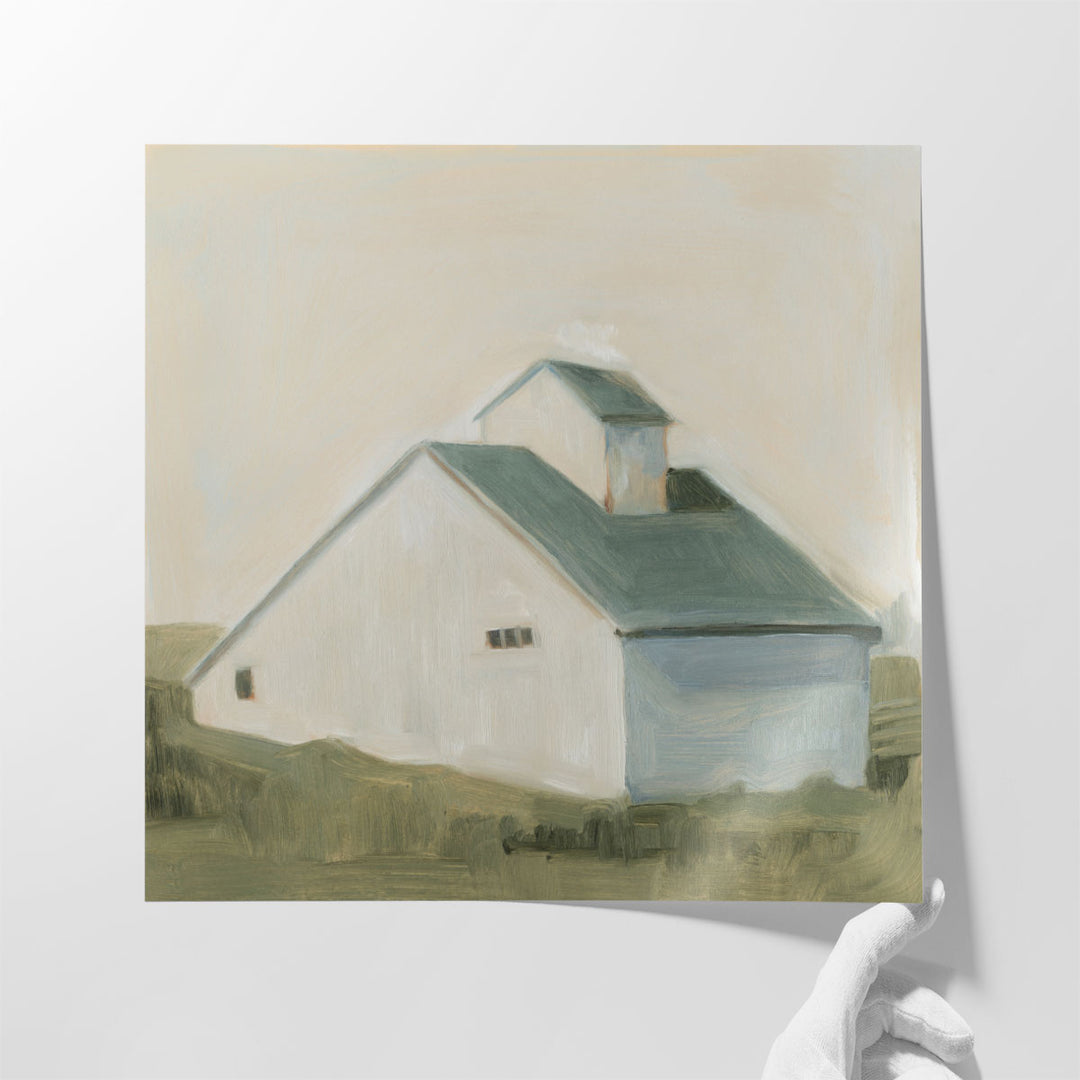 Serene Barn I - Canvas Print Wall Art