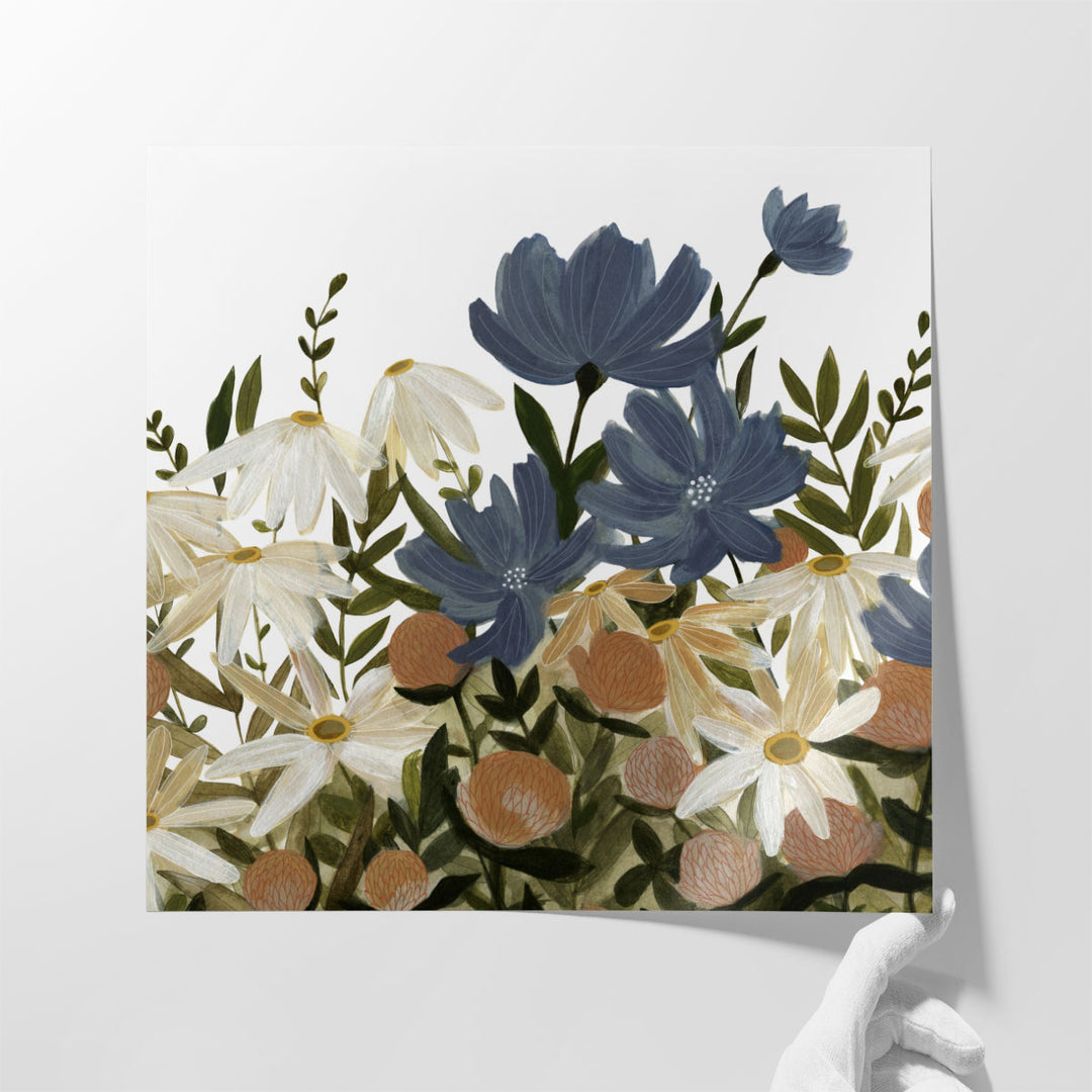 Wildflower Garden I - Canvas Print Wall Art