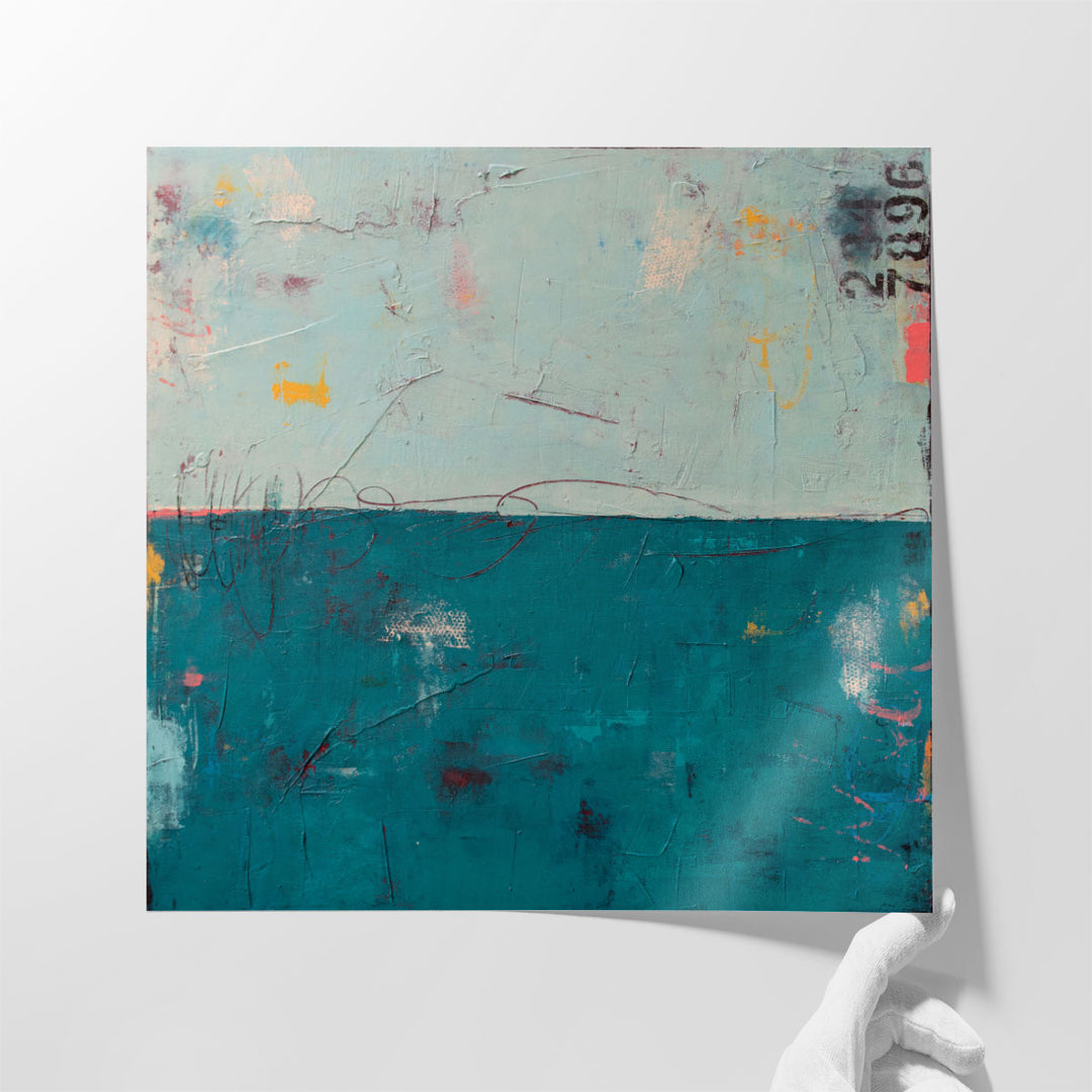 Blue Bay Hideaway - Canvas Print Wall Art