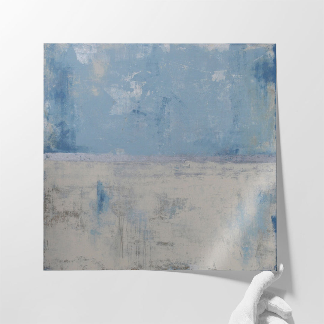 Silver Aura - Canvas Print Wall Art