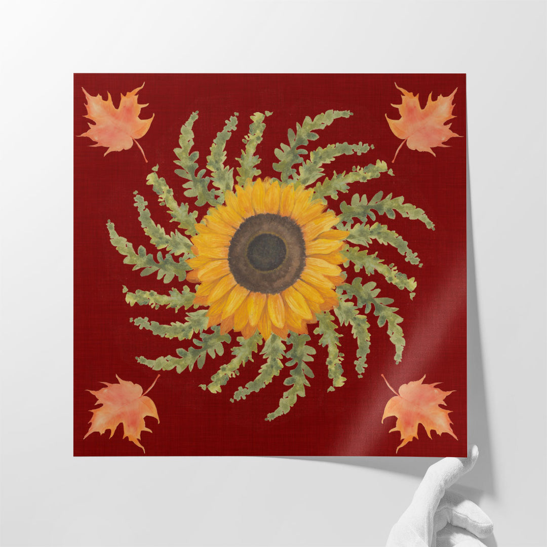   Autumn Floral I - Canvas Print Wall Art