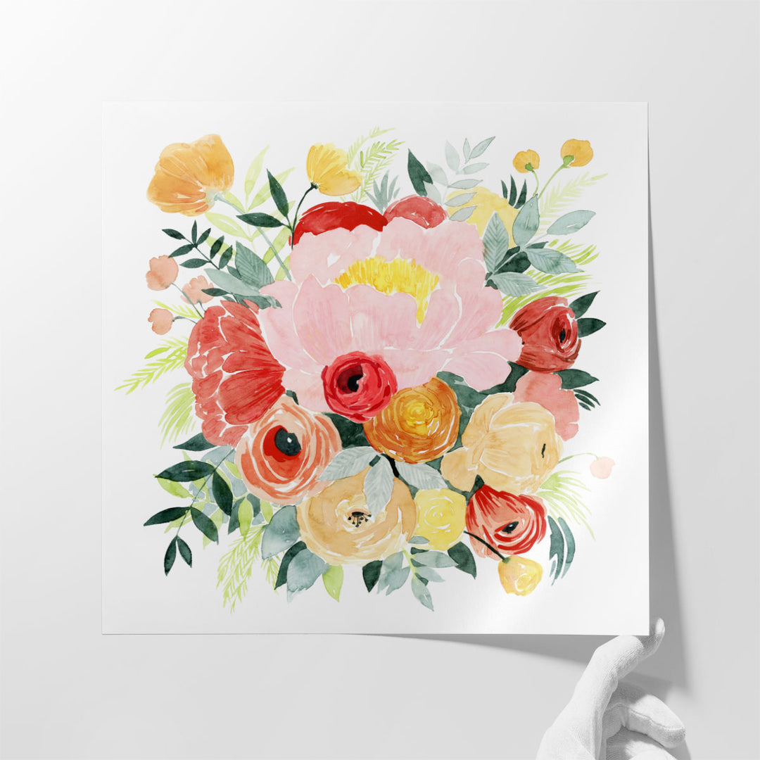 Beauté Flora I - Canvas Print Wall Art