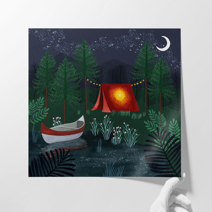 Beneath The Stars I - Canvas Print Wall Art