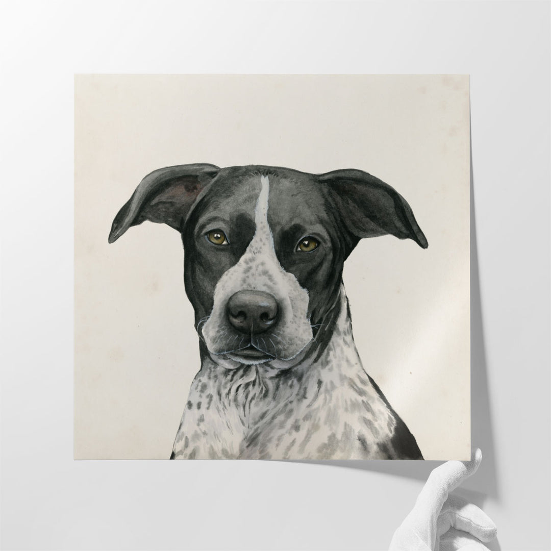 Best Bud IV Black And White - Canvas Print Wall Art