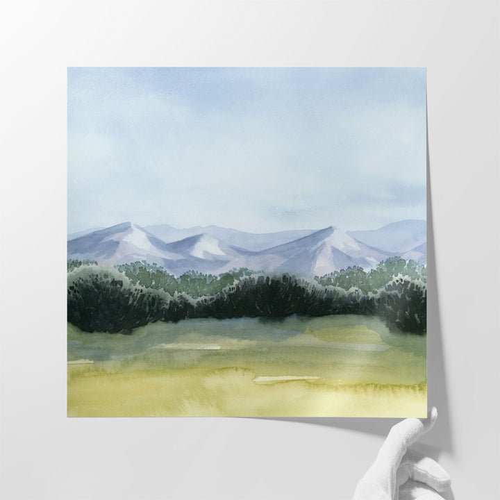 Blue Mountain Break I - Canvas Print Wall Art