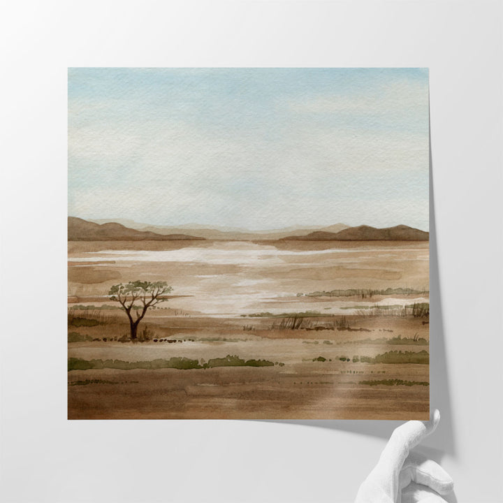 Clear Savannah I - Canvas Print Wall Art