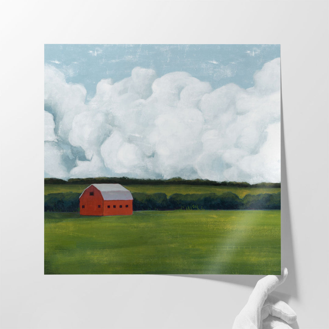 Lone Barn I - Canvas Print Wall Art