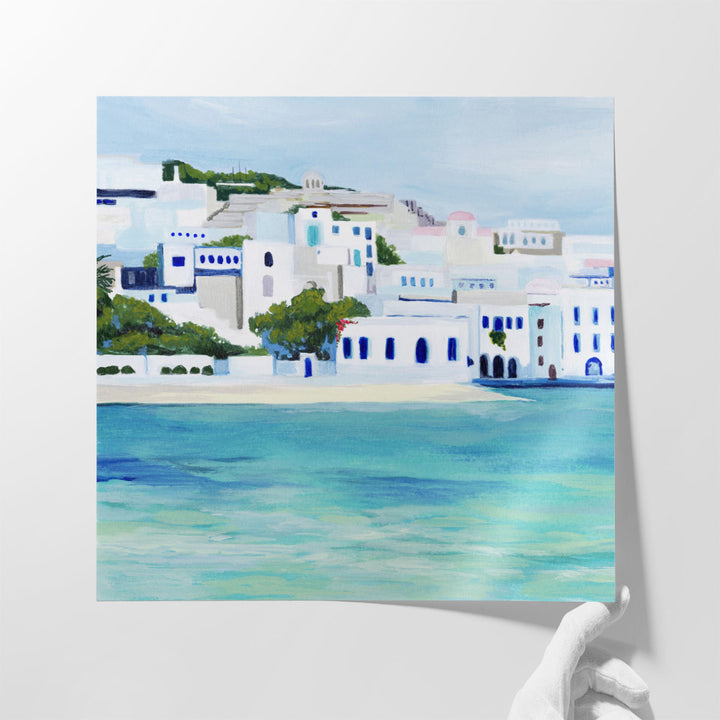 Mykonos I - Canvas Print Wall Art