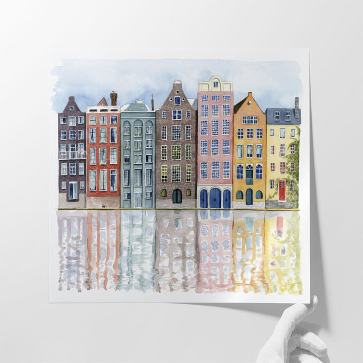 Neighborhood I - Canvas Print Wall Art