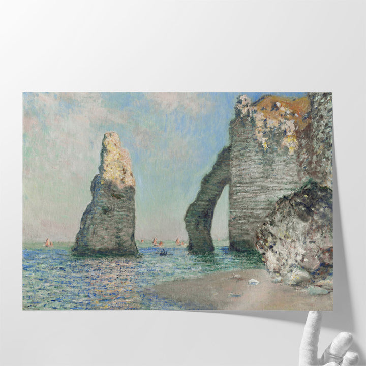 The Cliffs at Etretat, 1885 - Canvas Print Wall Art