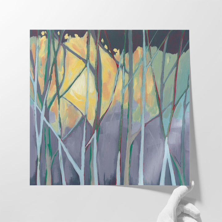 Tangled Twilight I - Canvas Print Wall Art