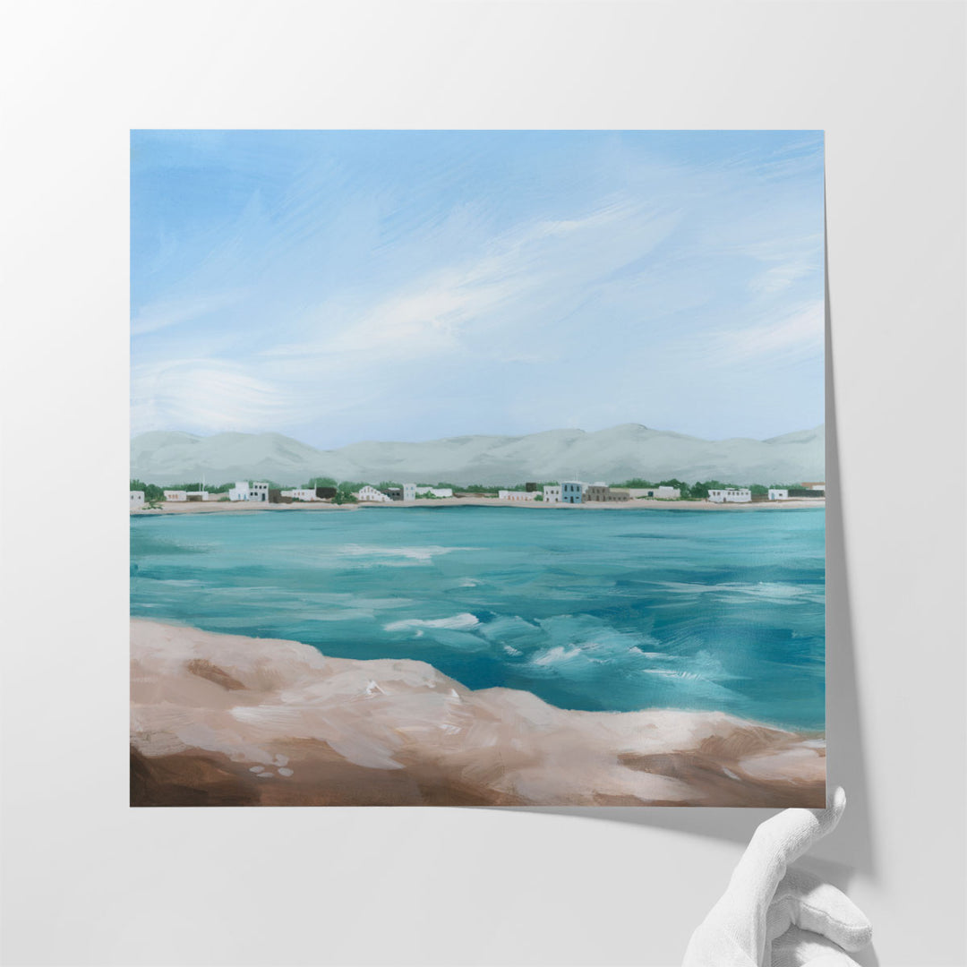 Turquoise Isle I - Canvas Print Wall Art