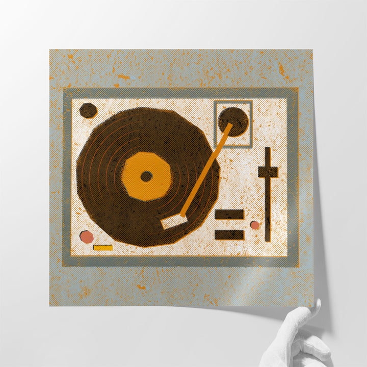 Bygone Beats I - Canvas Print Wall Art