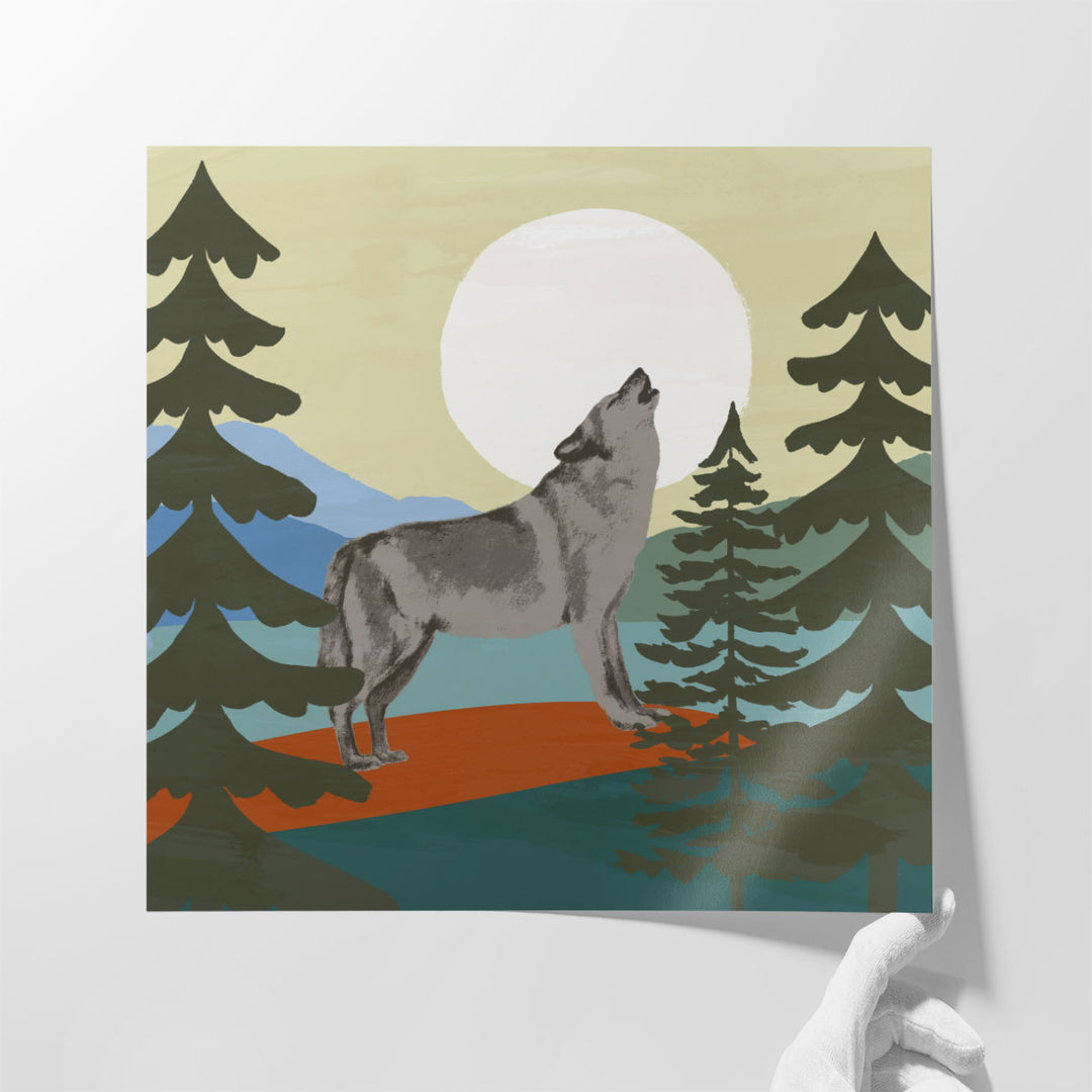 Trailside Animals VI - Canvas Print Wall Art