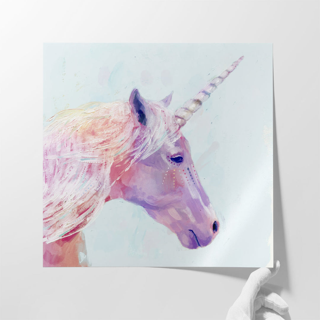 Mystic Unicorn I - Canvas Print Wall Art