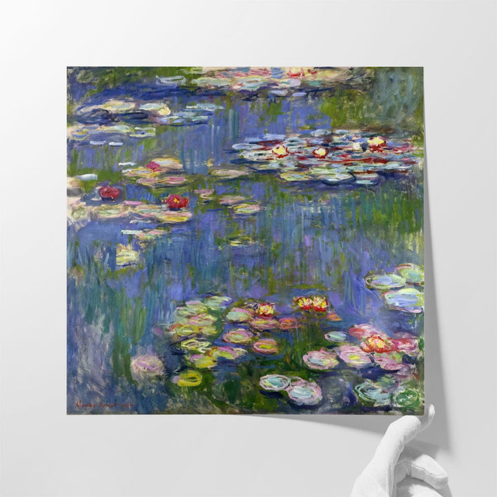 Water Lilies, 1916 - Canvas Print Wall Art