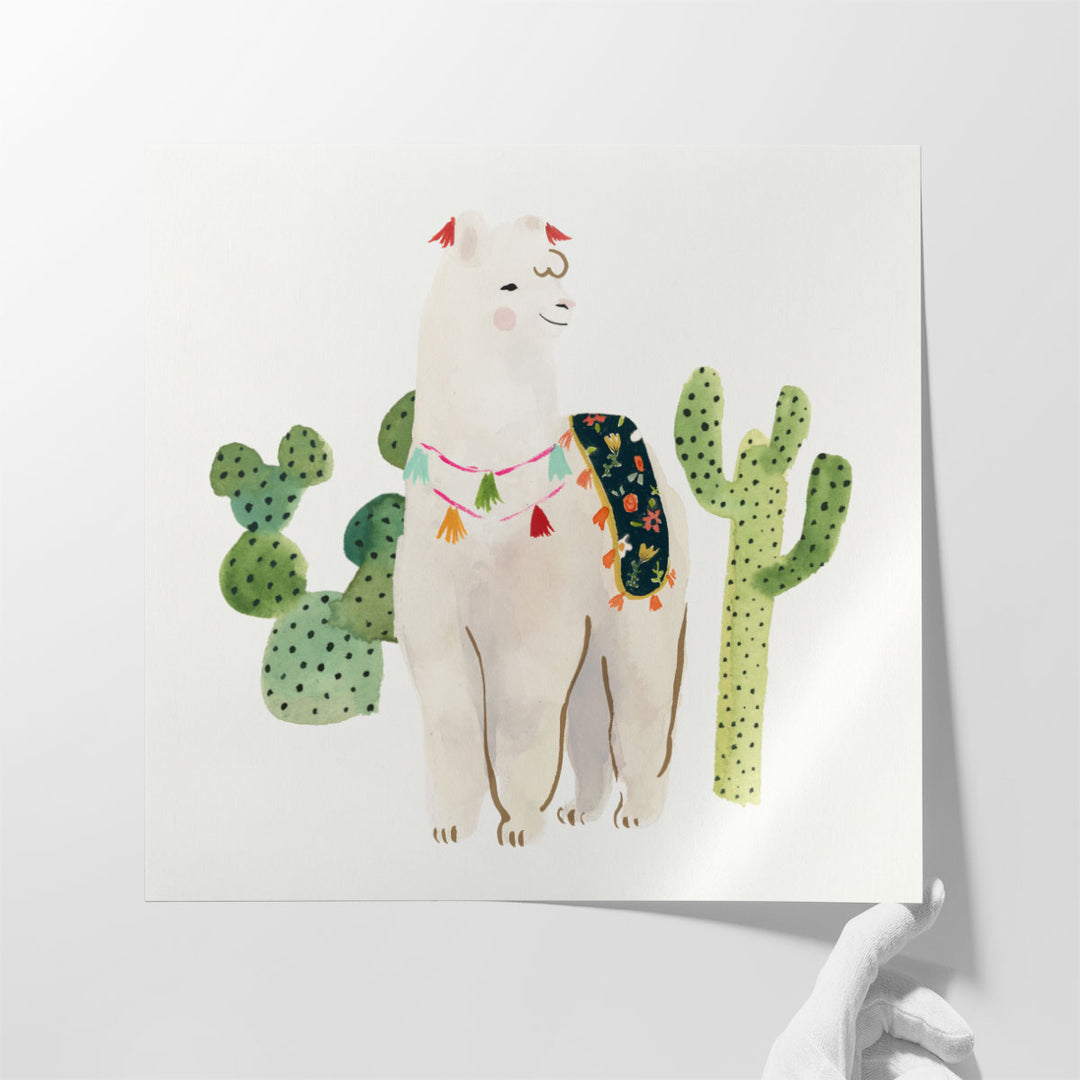 Sweet Alpaca I - Canvas Print Wall Art