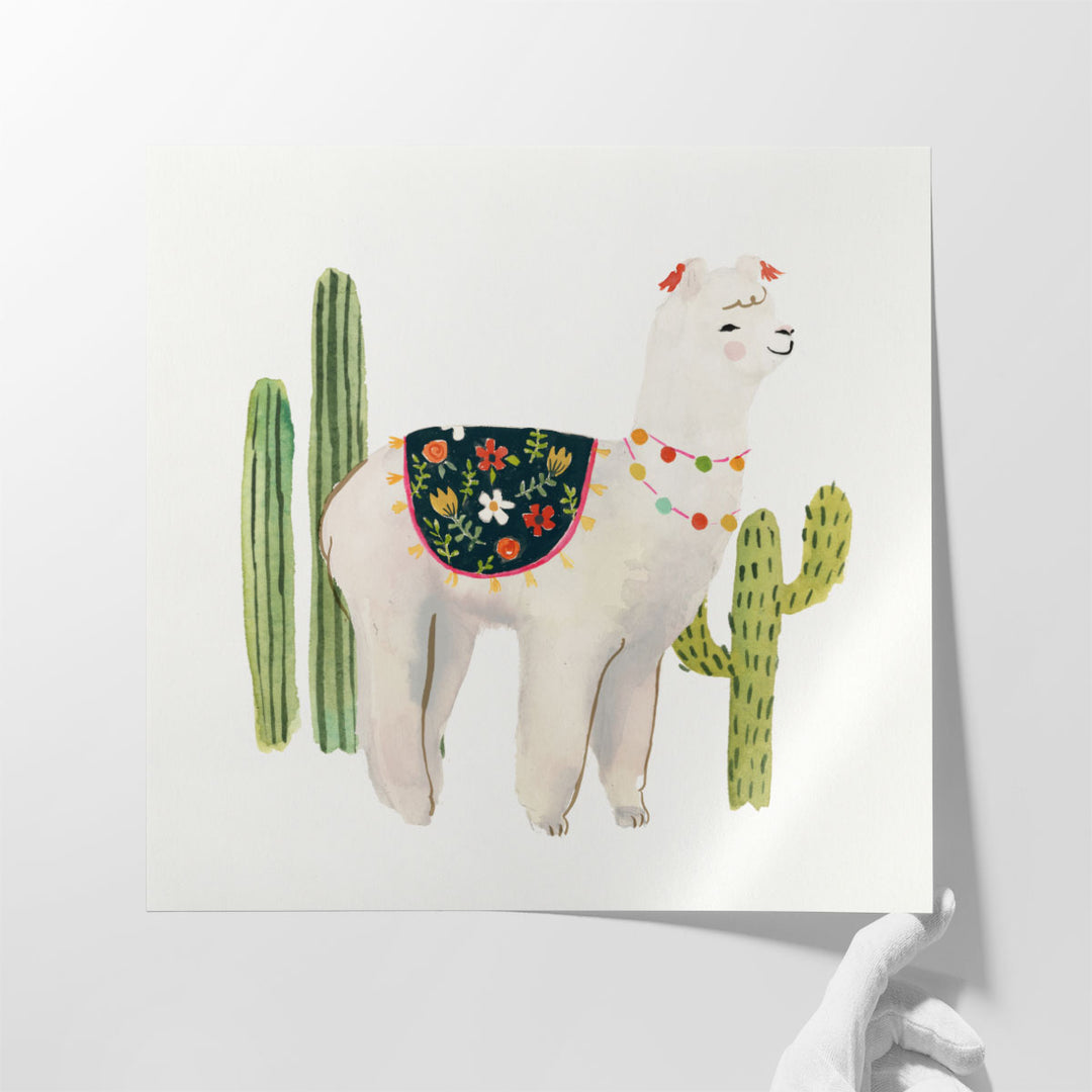 Sweet Alpaca III - Canvas Print Wall Art