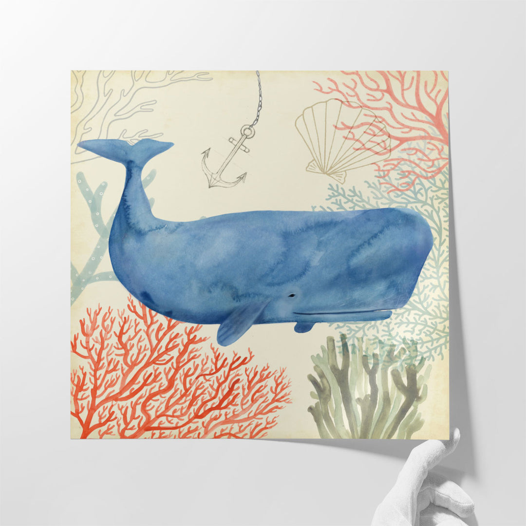 Underwater Whimsy I - Canvas Print Wall Art