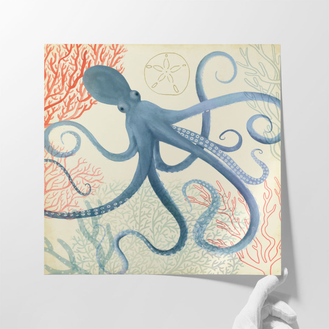 Underwater Whimsy III - Canvas Print Wall Art