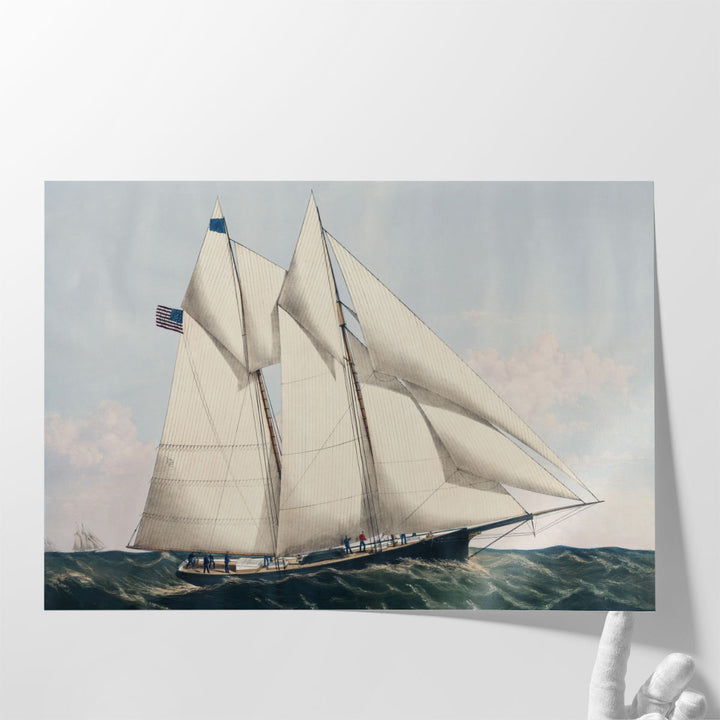 Antique Yachts IV - Canvas Print Wall Art