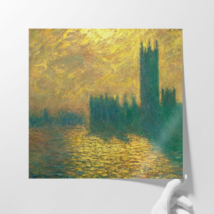 Houses of Parliament, 1904 - Canvas Print Wall Art