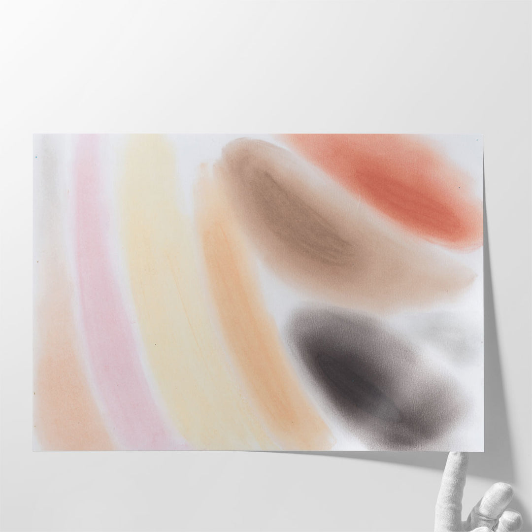 Lines Of Color 1 - Canvas Print Wall Art