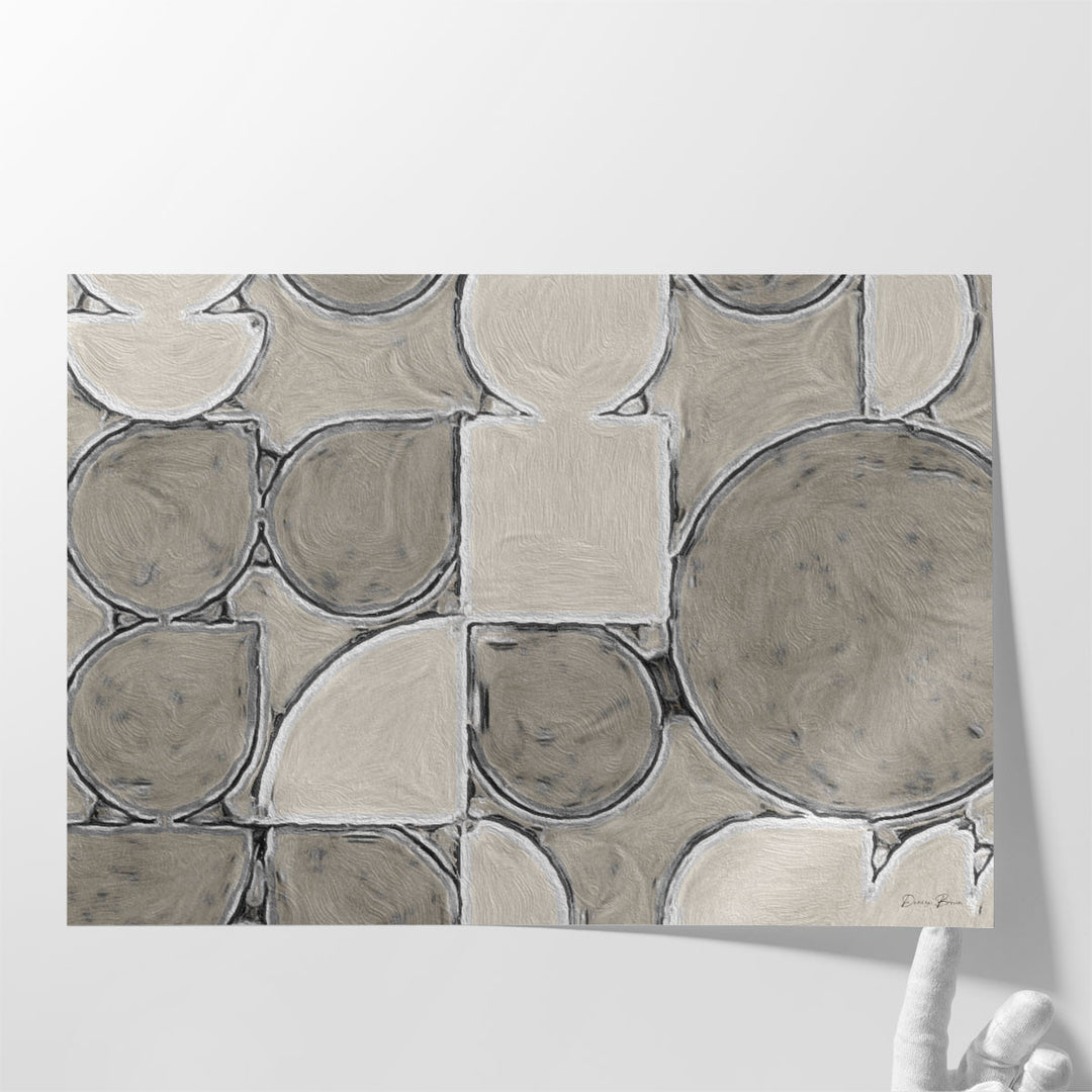 Modern Shapes - Canvas Print Wall Art