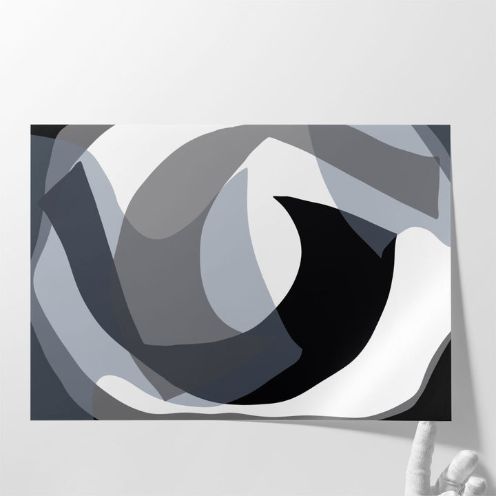 Bold Curve 1 - Canvas Print Wall Art