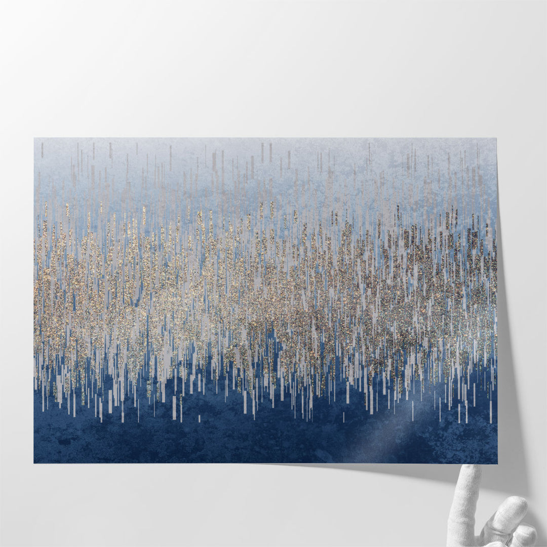 Waves Of Blue - Canvas Print Wall Art