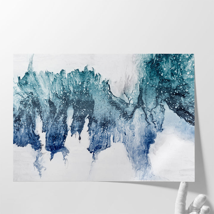 Ombre Abstract - Canvas Print Wall Art