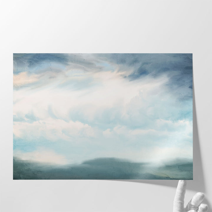 Layers Of Clouds - Canvas Print Wall Art