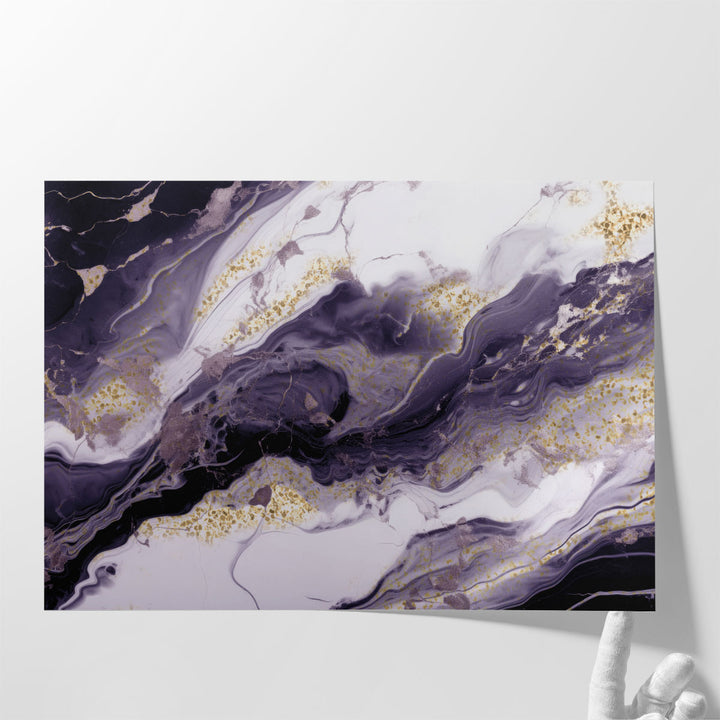 Deep Marble 1 - Canvas Print Wall Art