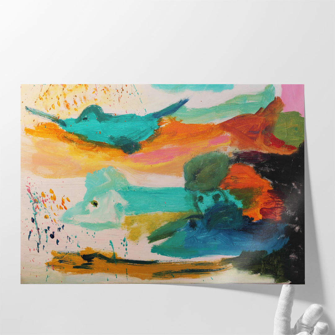 Floating - Canvas Print Wall Art