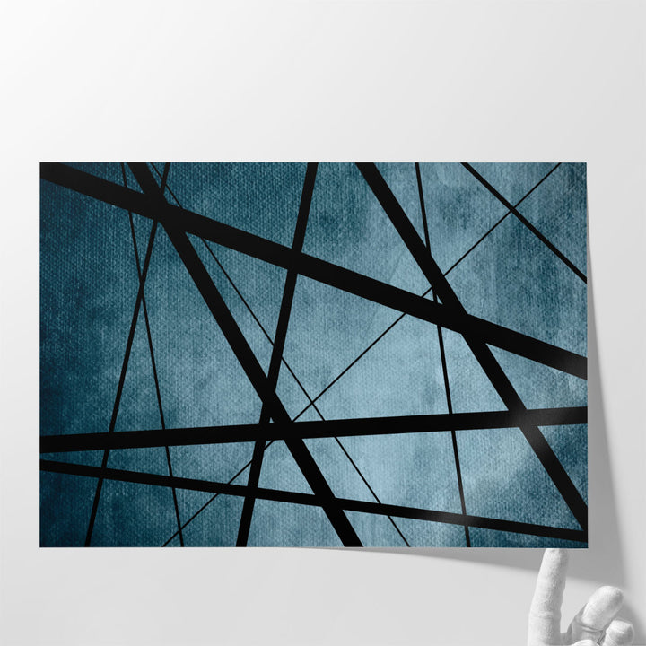 Geometric Lines 2 - Canvas Print Wall Art