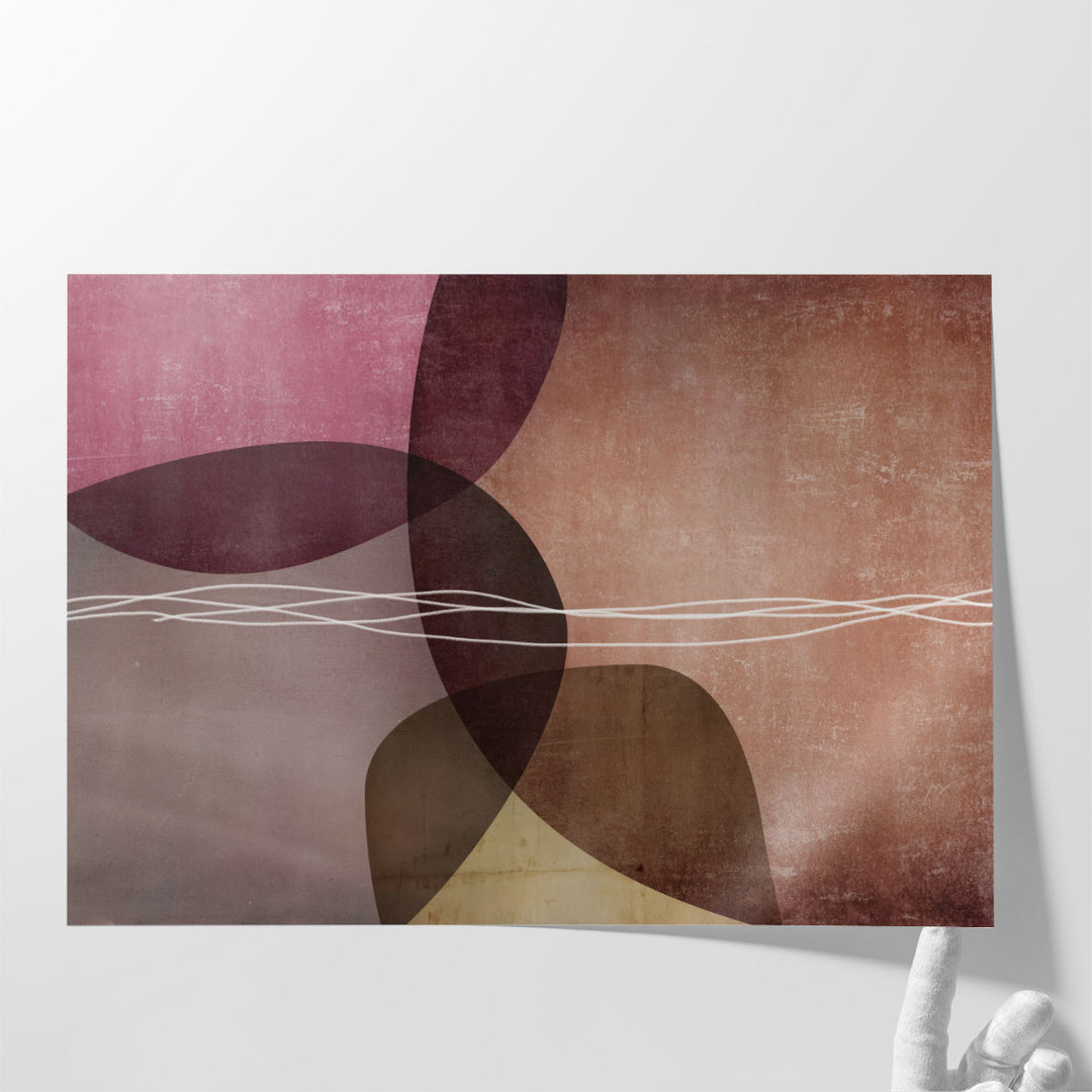 Organic Shapes 1 - Canvas Print Wall Art