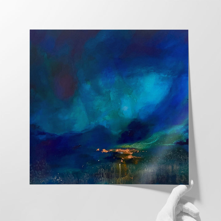 Deep Green Seascape - Canvas Print Wall Art