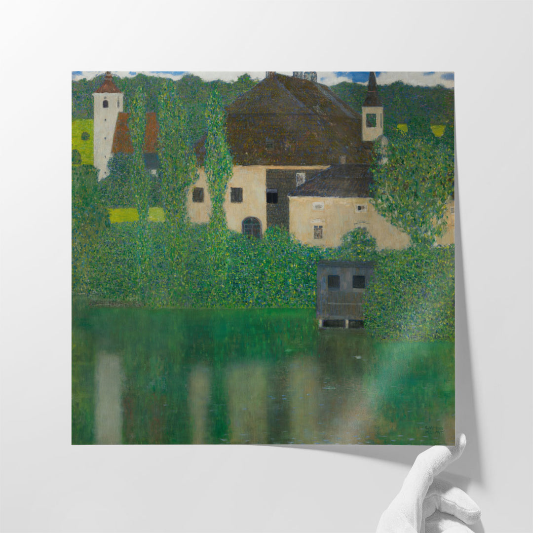 Water Castle - Canvas Print Wall Art