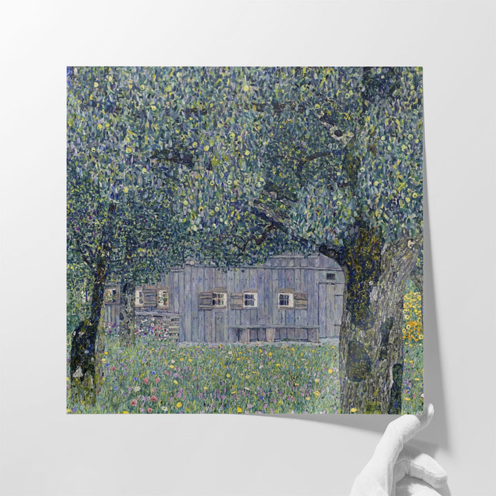 Farmhouse in Upper Austria - Canvas Print Wall Art