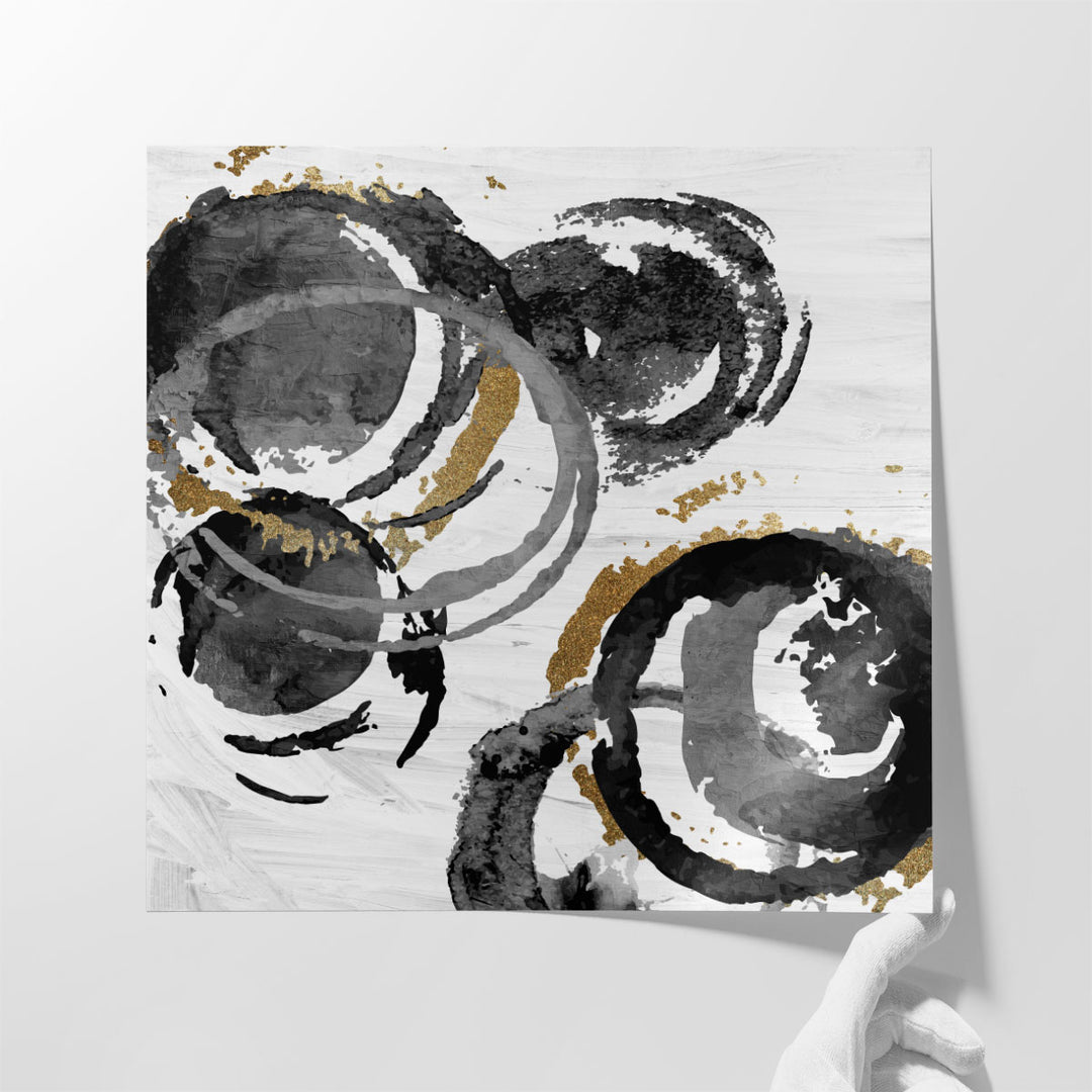 Abstract Circle - Canvas Print Wall Art