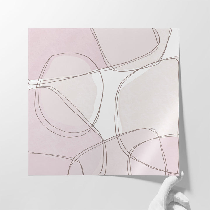 Modern Lines And Shapes - Canvas Print Wall Art